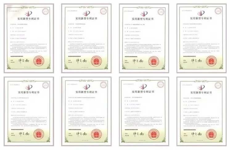 Collection of certificate documents shown on the original company website