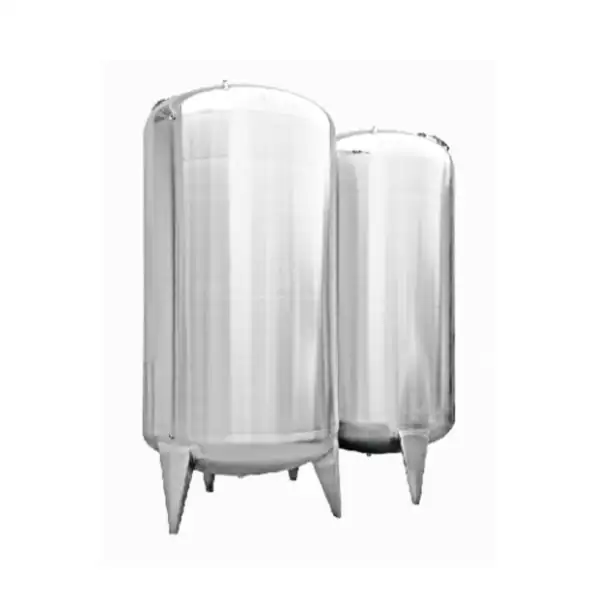 Two vertical steel vessels shown on the pressure vessel page